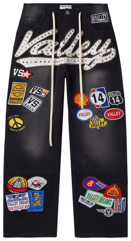 Vale Forever 1980's Painter Pant Black