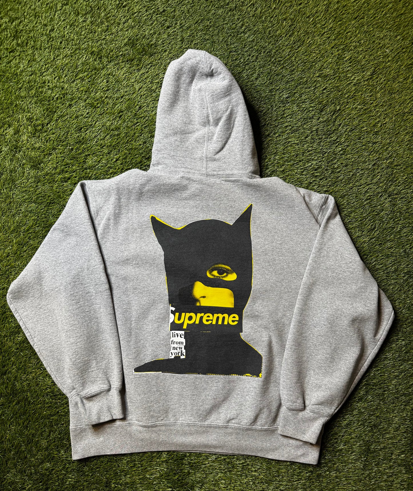 Supreme Catwoman Hooded Sweatshirt Heather Grey