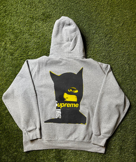 Supreme Catwoman Hooded Sweatshirt Heather Grey
