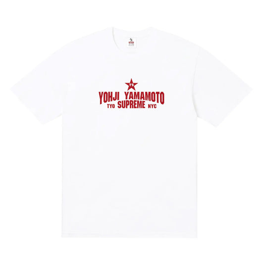 Supreme Y's by Yohji Yamamoto Star Tee White