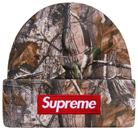 Supreme New Era Box Logo Beanie (FW25) Realtree AP Camo