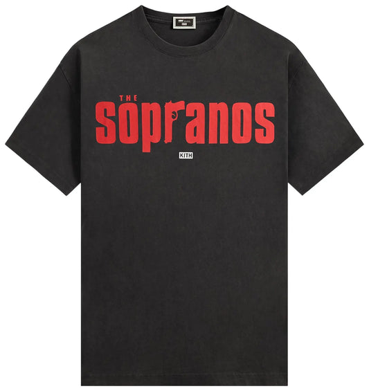 Kith x The Sopranos Main Logo Vintage Tee