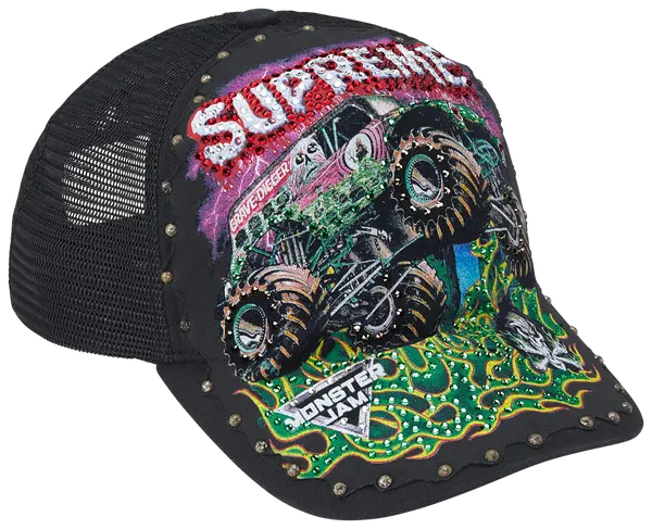 Supreme Grave Digger Mesh Back 5 Panel Hat
