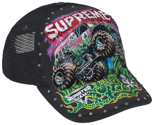 Supreme Grave Digger Mesh Back 5 Panel Hat