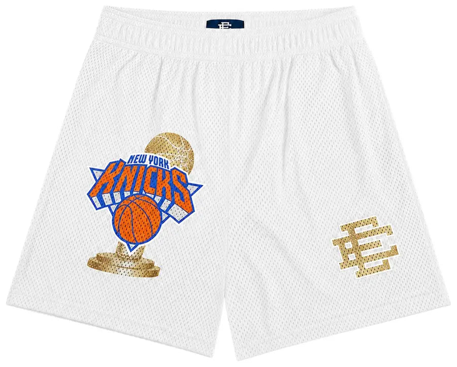 Eric Emanuel x New York Knicks Champ Shorts White/Gold