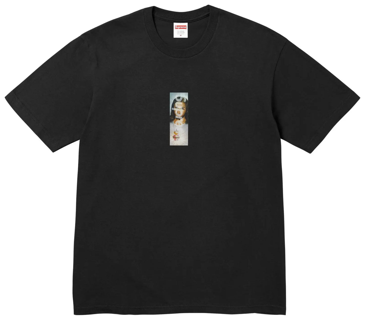 Supreme Prayer Card Box Logo Tee Black