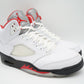 Jordan 5 Retro Fire Red Silver Tongue (2020)