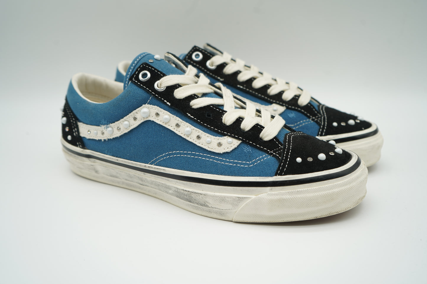 Vans LX Old Skool 36 Pearlized Black Navy