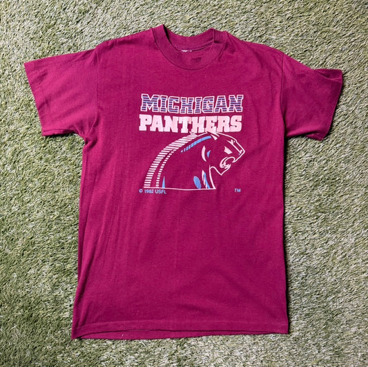 Vintage 1982 Michigan Panthers T Shirt