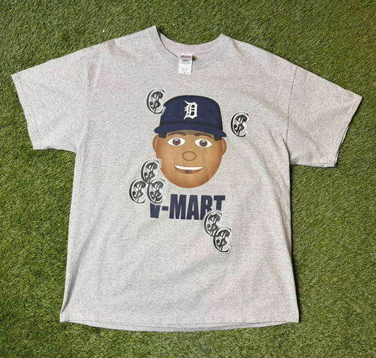 Chris Smokes Vintage Detroit Tigers V Mart T Shirt