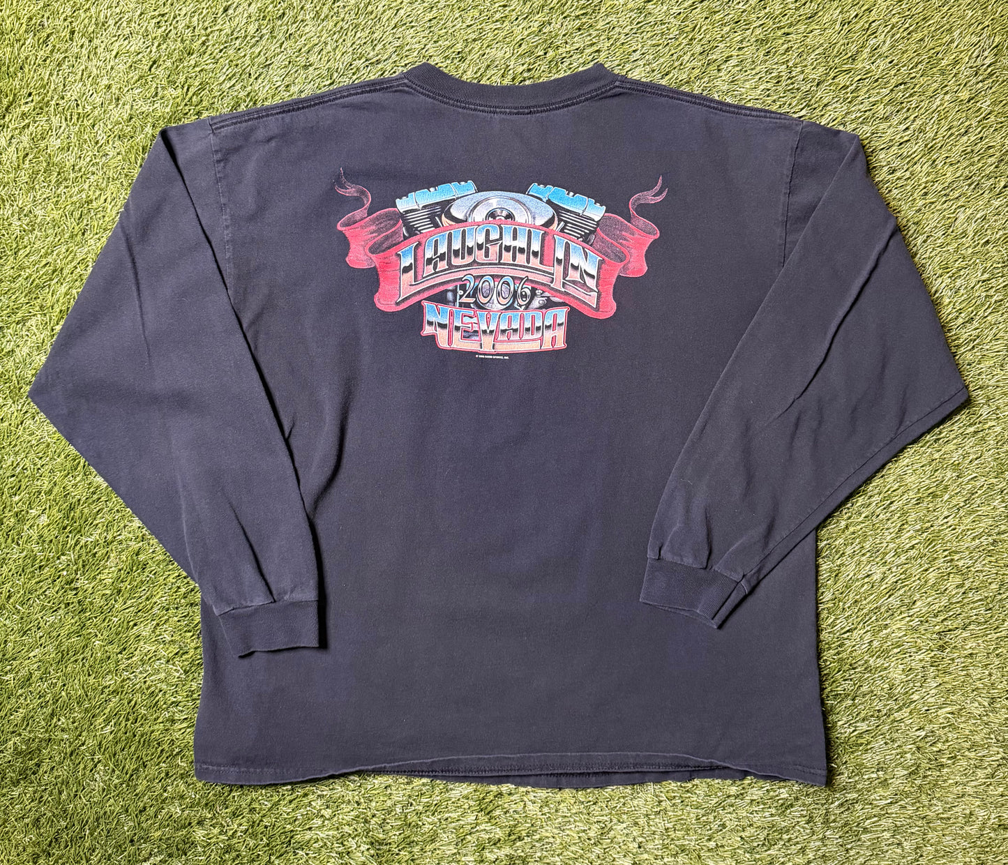 Vintage 2006 Laughlin NV Biker L/s