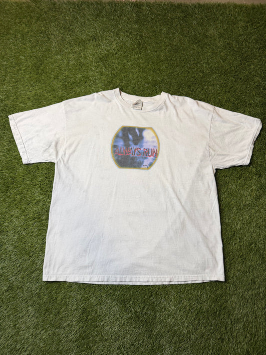 Vintage 90's Nike "Always Run" T Shirt