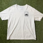 Rhude Chevron Logo White T Shirt