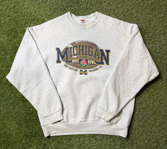 Vintage 1993 U of M Rosebowl Crewneck