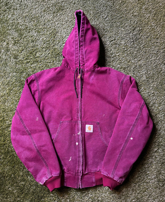 Vintage Maroon Carhartt Jacket
