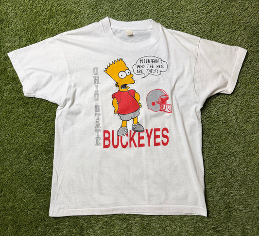 Vintage Bart Ohio ST Buckeyes T Shirt