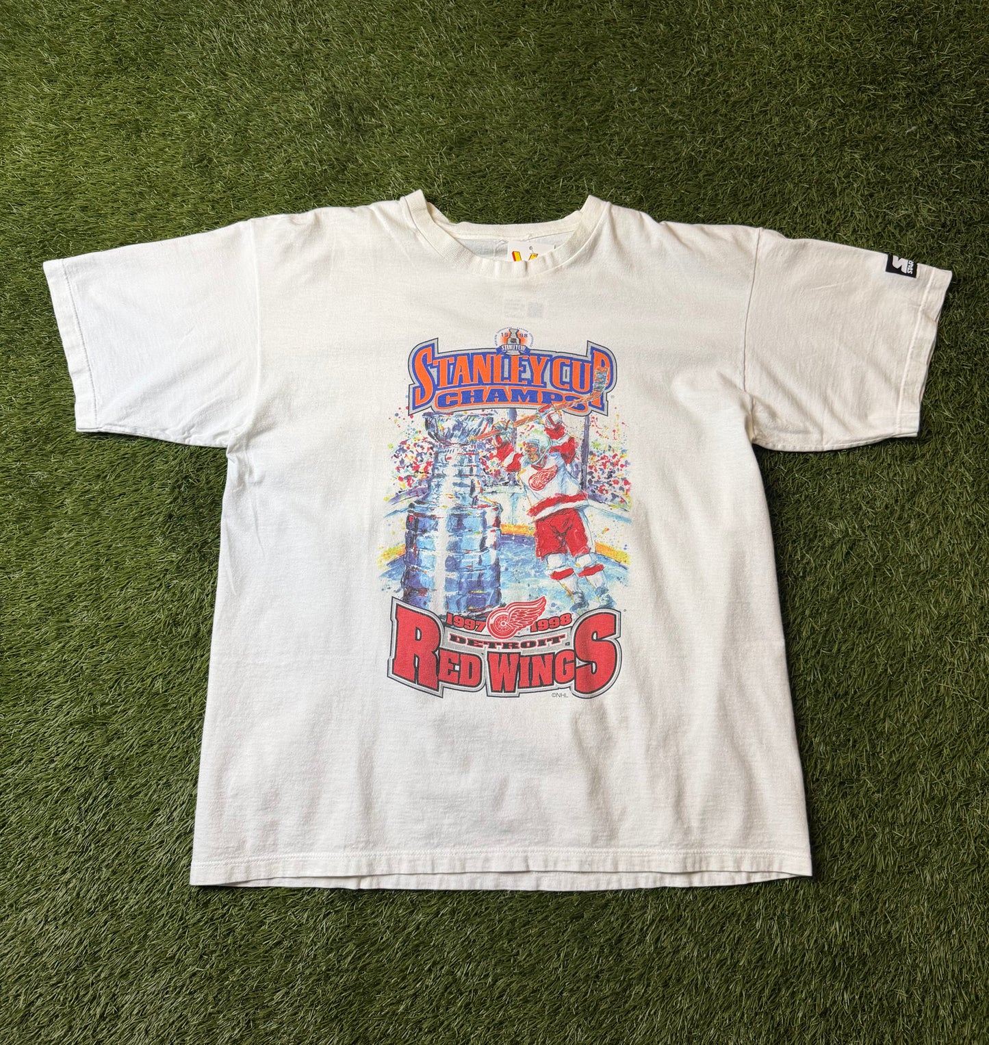 Vintage 1998 Red Wing Stanley Cup Champs