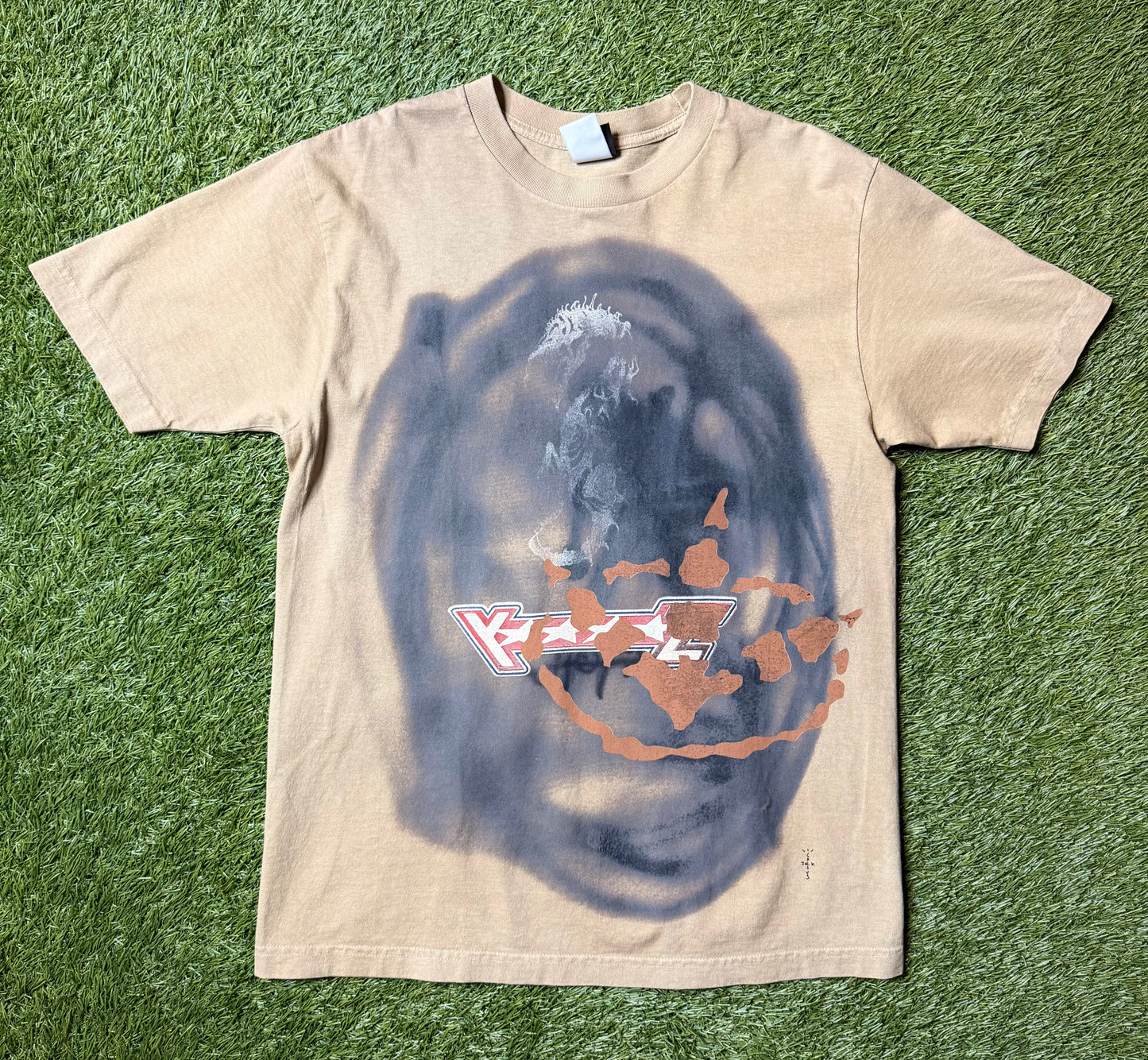 Travis Scott Cactus Jack Sprayed T Shirt