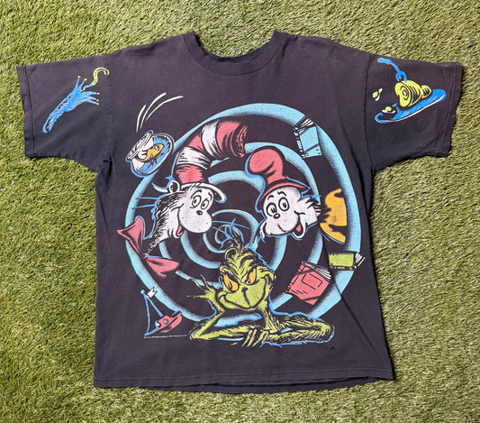 Vintage Dr Suess Cat in the Hat & Friends T Shirt