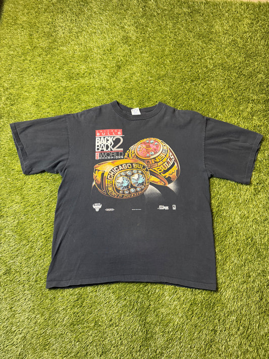 Vintage Chicago Bulls B2B World Champs T Shirt