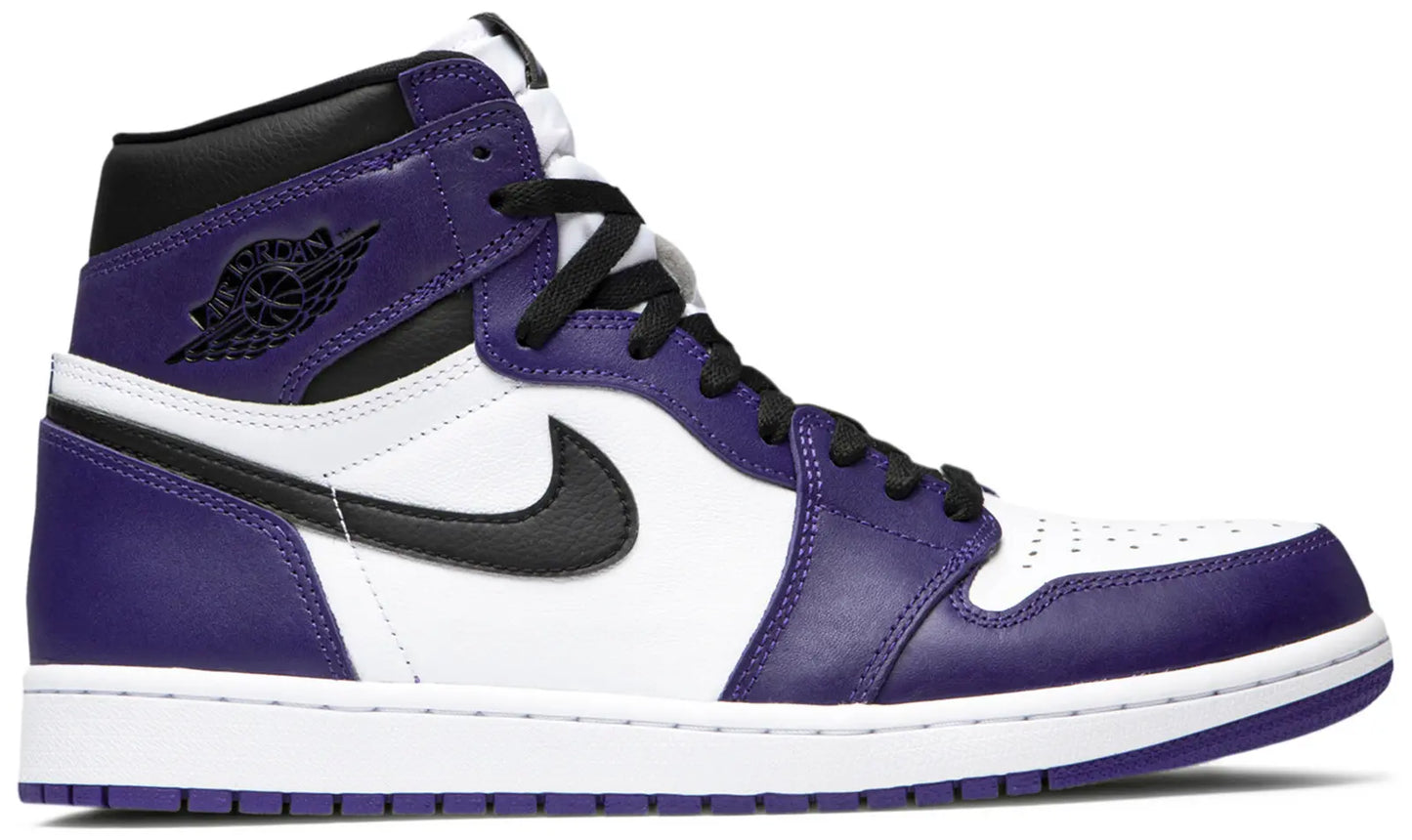 Jordan 1 Retro High Court Purple White