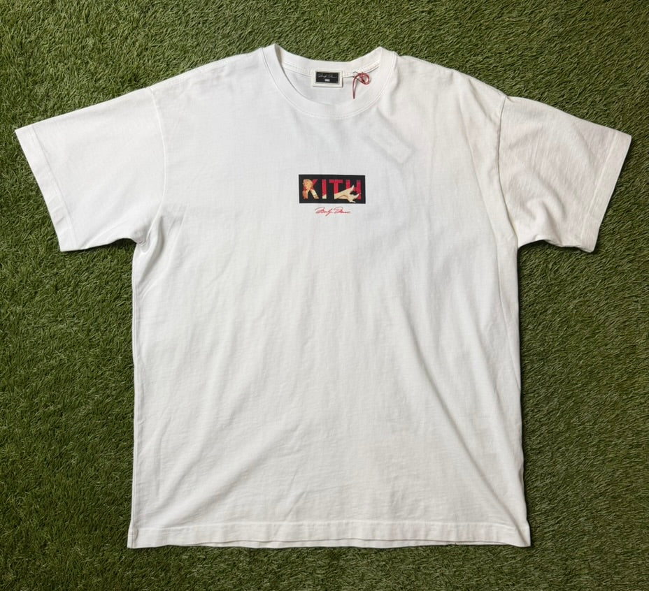Kith Marilyn Monroe Box Logo White T Shirt