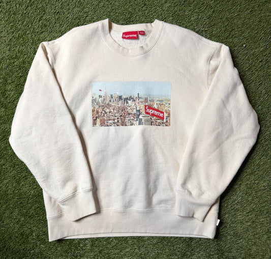Supreme Aerial Crewneck Natural