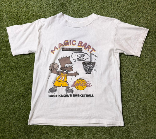 Vintage Magic Bart Lakers T Shirt
