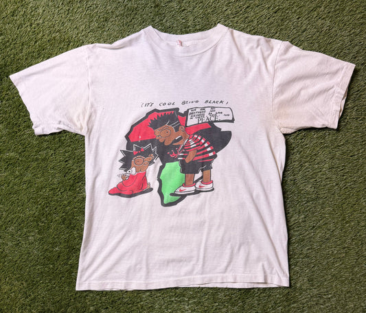 Vintage Bart Unity Love & Peace T Shirt