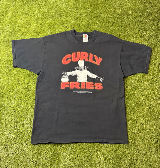 Vintage Three Stooges Curly Fries T Shirt