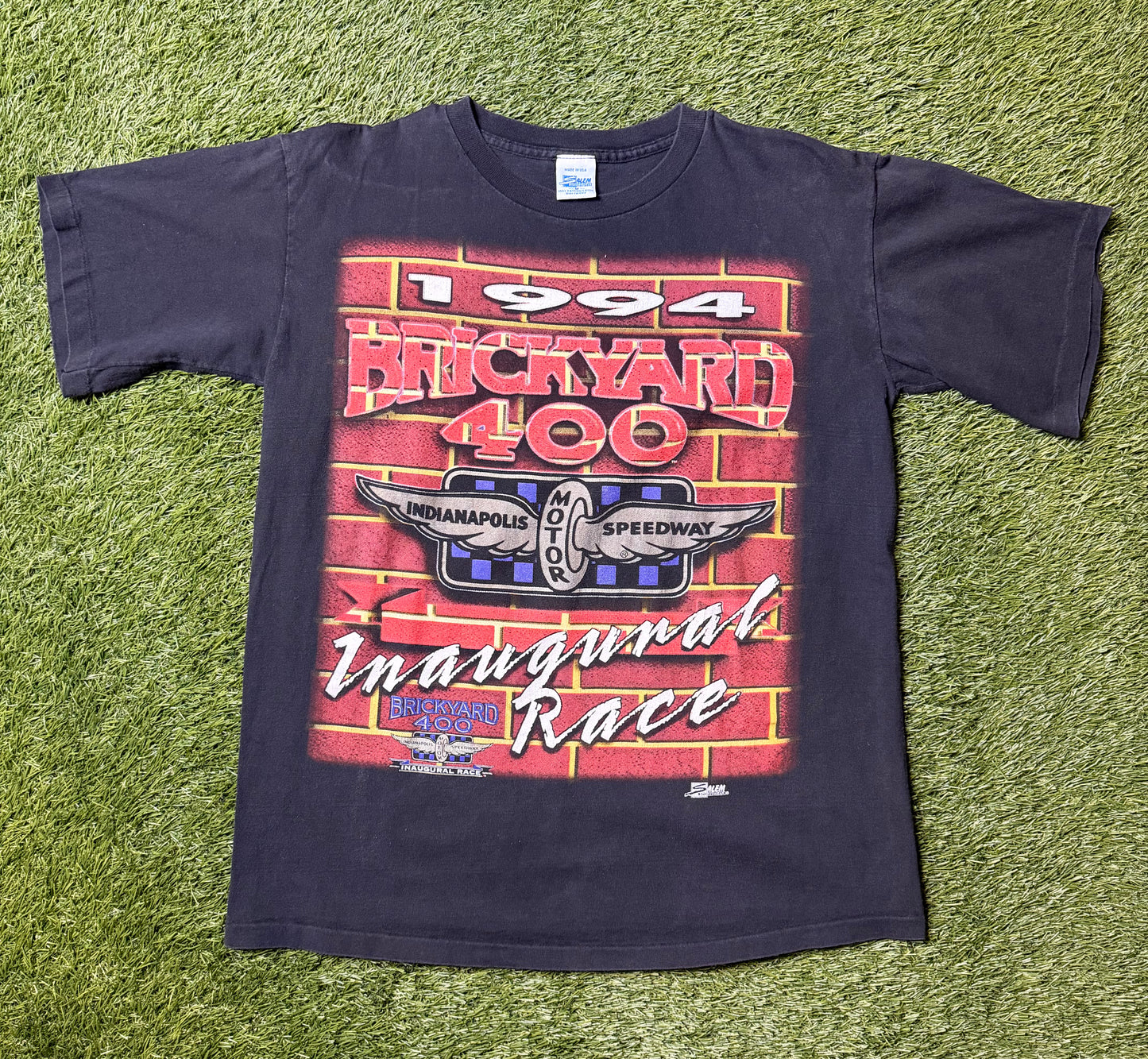 Vintage 1994 Brickyard 400 Indy Speedway T Shirt