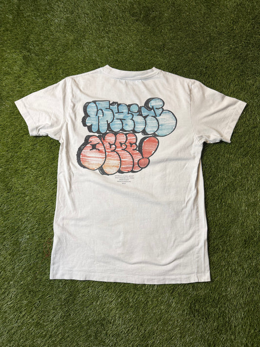 Off White Bubble Graffiti White T Shirt (SS21)
