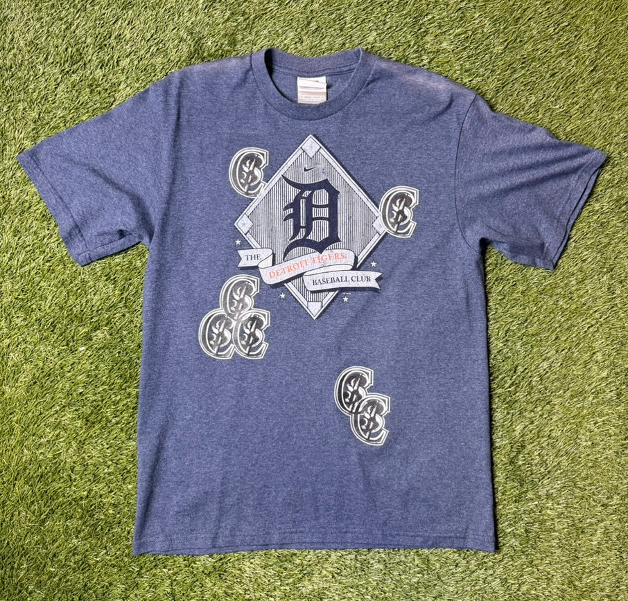 Chris Smokes Vintage Detroit Tigers Nike T Shirt
