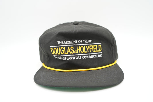 Vintage Douglas vs Holyfield Moment of Truth Strapback Hat