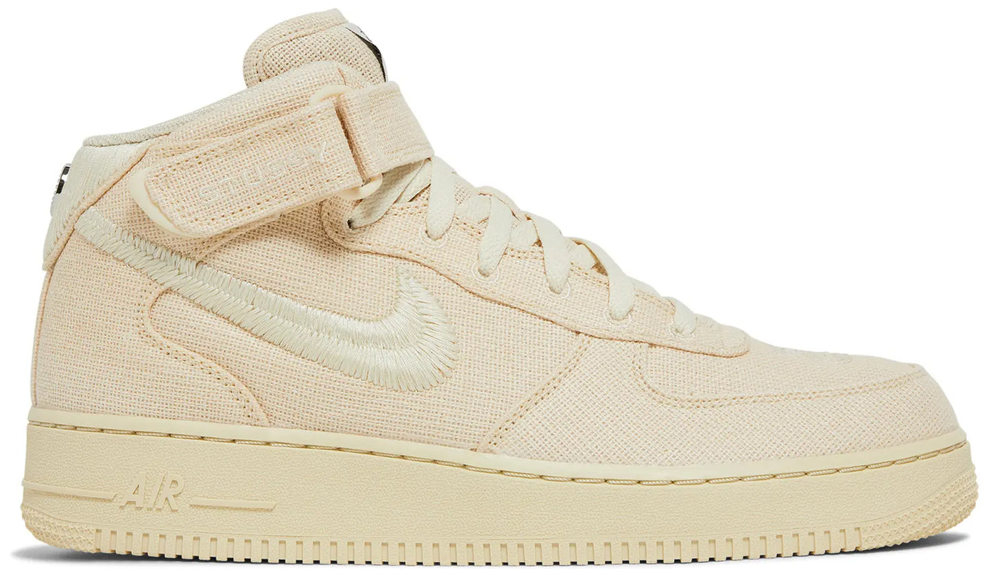 Nike Air Force 1 Mid Stussy Fossil