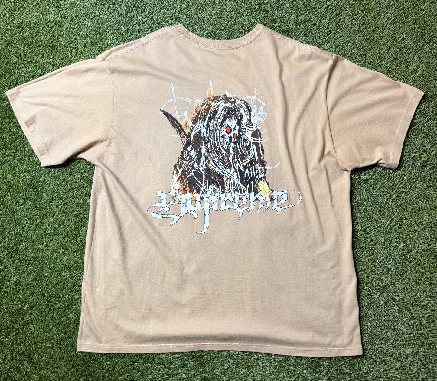 Supreme Satan Khaki T Shirt