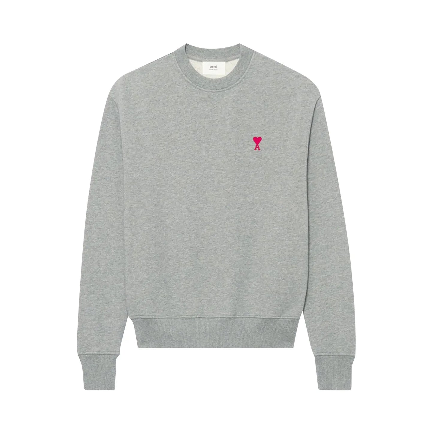 AMI Heather Grey Crewneck