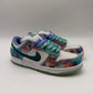 Futura Laboratories Bleached Aqua Nike SB's