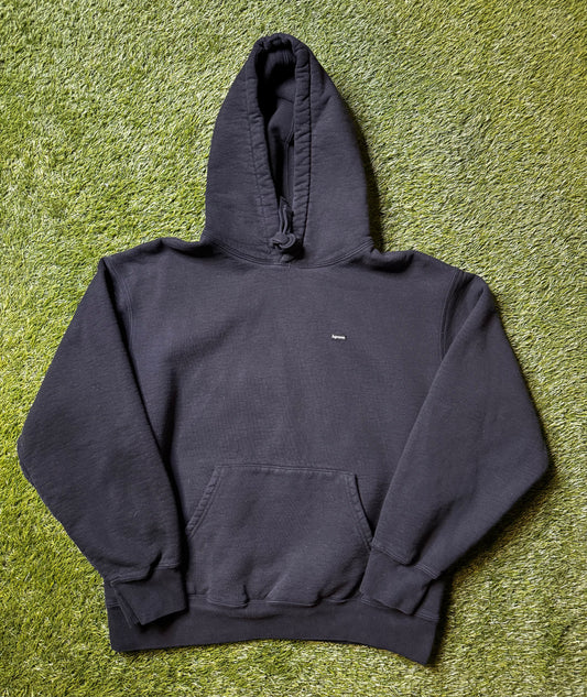 Supreme Small Box Hooded Sweatshirt (FW25) Black