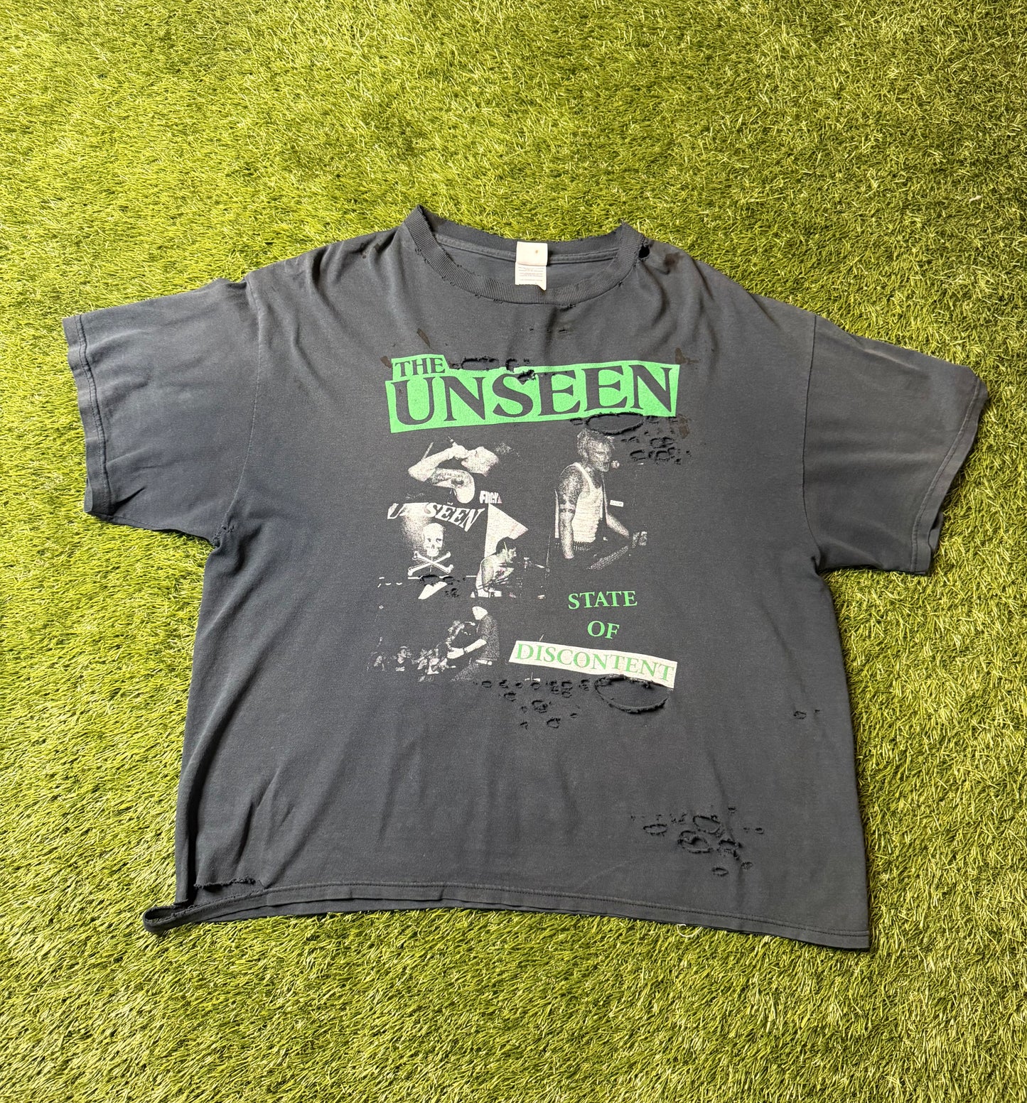 Vintage The Unseen State of Discontent Band T Shirt