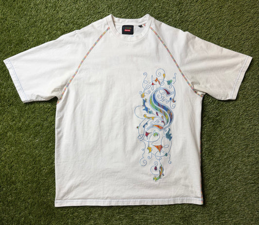 Supreme Coogi Raglan S/S White