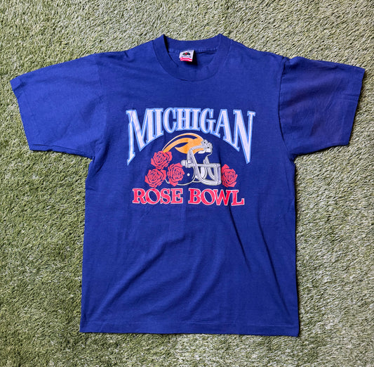 Vintage 90's Michigan Rosebowl T Shirt