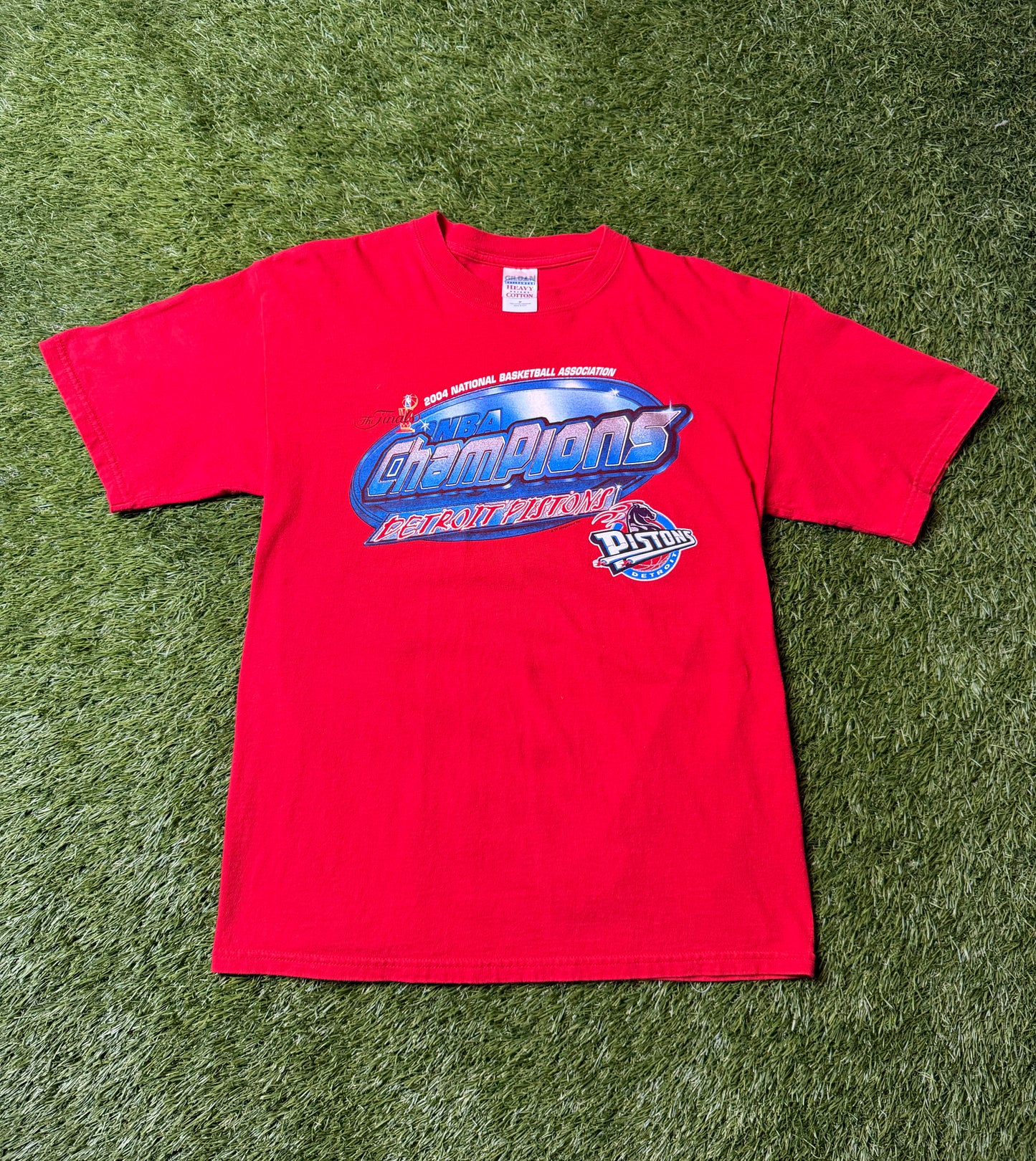 Vintage 2004 Detroit Pistons Champs T Shirt