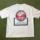Rhude Bordeaux Wine White T Shirt