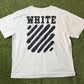 Off White Industrial Belt White T Shirt