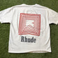 Rhude Chevron Repeat Logo T Shirt