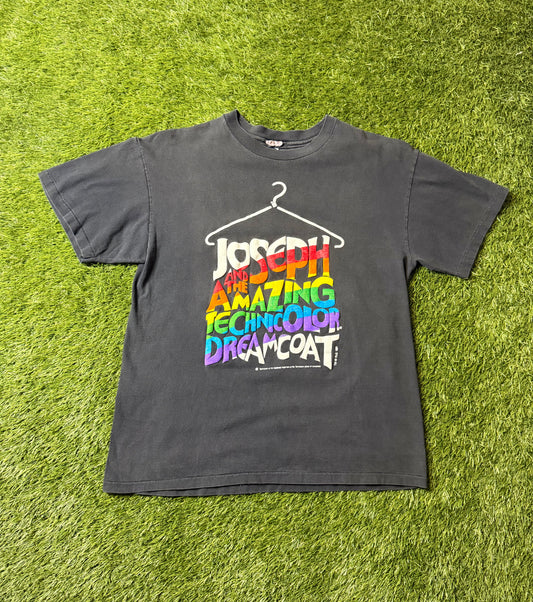 Vintage 1991 Joseph Technocolor Dream Coat T Shirt