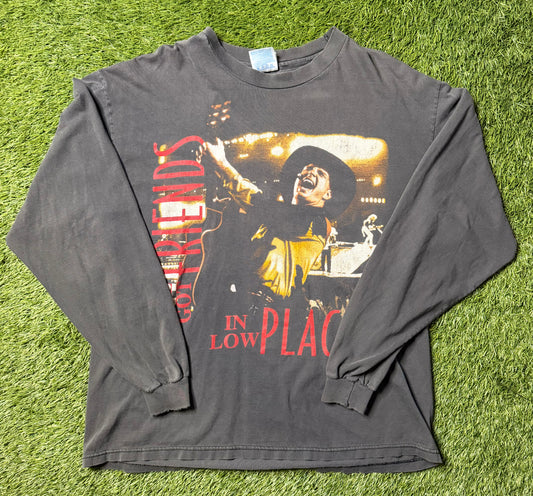 Vintage Garth Brooks "Blame it All on my Roots" L/s