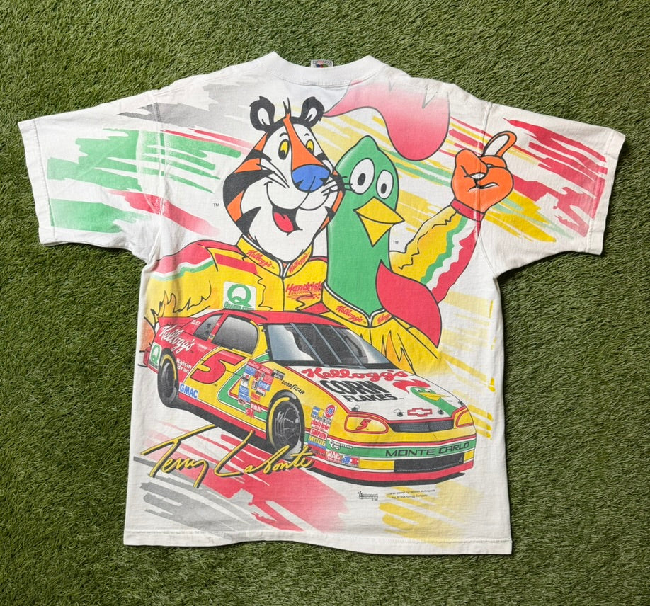 Vintage Kelloggs Racing Terry Labonte T Shirt