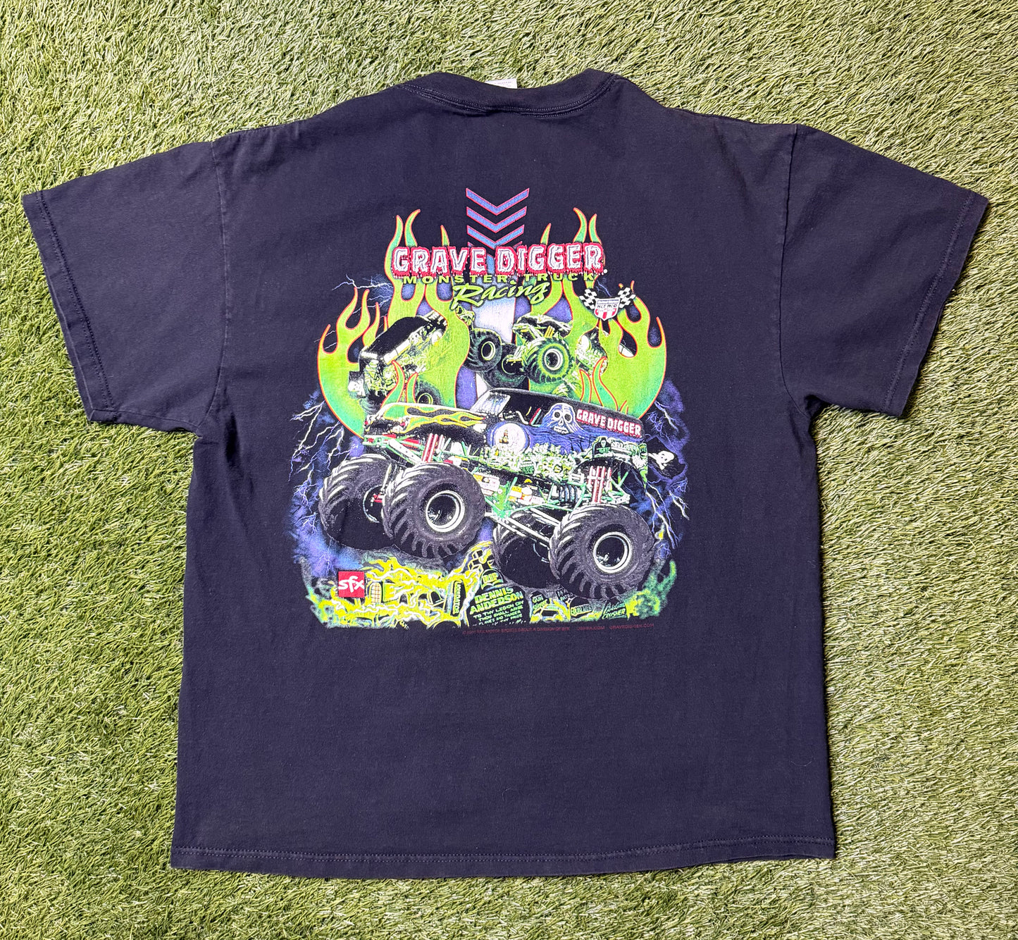 Vintage Grave Digger Monster Jam T Shirt